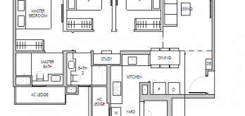 altura-3-bedroom-premium-plus-study-floor-plan-type-c1-singapore